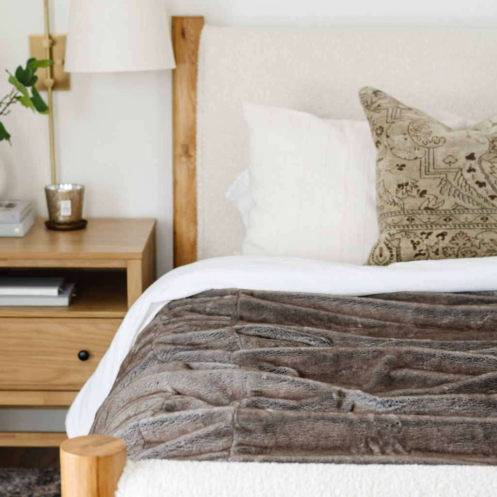 Saranoni Grand Faux Fur Queen Blanket 223.5 x 177.8cm